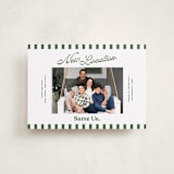 "New Location" - Holiday Cards in Spruce by Owl and Toad - Front