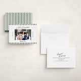 "New Location" - Holiday Cards in Spruce by Owl and Toad - Assembled