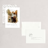 "Growing Frame" - Holiday Cards in Snowflake by Monika Torun - Assembled