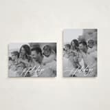 "Elegant Holiday" - Holiday Cards in Snow by Carolyn Nicks - Photo Orientation Options