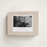 "Blessed Frame" - Holiday Cards in Butter Cream by Mansi Verma - Folded Card