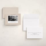 "Blessed Frame" - Holiday Cards in Butter Cream by Mansi Verma - Assembled