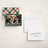 "Oh what fun script" - Holiday Cards in Forest by Karidy Walker - Assembled