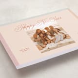 "Sunny New Year" - Holiday Cards in Sunrise by Meg Gleason - Detail