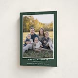 "Meadows" - Holiday Cards in Pine by Amy Kross - Folded Card