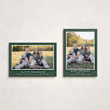 "Meadows" - Holiday Cards in Pine by Amy Kross - Photo Orientation Options