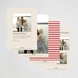 "Nutcracker Tree" - Holiday Cards in Caramel by Teju Reval - Back of Card Options