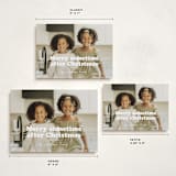 "Sometime" - Holiday Cards in Snowflake by Hudson meet Rose - Formats Available