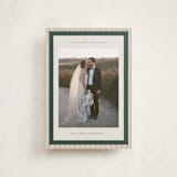 "Modern striped frame" - Holiday Cards in Forest by Jackie Crawford - Front