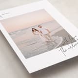 "Minimalist Signature" - Holiday Cards in Coal by Kelly Schmidt - Detail