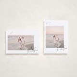 "Minimalist Signature" - Holiday Cards in Coal by Kelly Schmidt - Photo Orientation Options