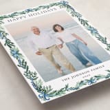 "traditional christmas" - Holiday Cards in Frosty Blue by Angel Walker - Detail