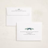 "traditional christmas" - Holiday Cards in Frosty Blue by Angel Walker - FREE Recipient Addressing