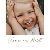 "Peace for All" - Holiday Cards in Earth by Alexandra Dzh - Detail