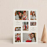 "Collection" - Holiday Cards in Linen by Michelle Taylor - Front