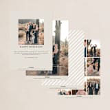 "Collection" - Holiday Cards in Linen by Michelle Taylor - Back of Card Options