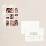 "Collection" - Holiday Cards in Linen by Michelle Taylor - Assembled
