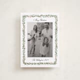 "Classic Joy" - Holiday Cards in Holly Berry by Susan Moyal - Front