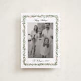 "Classic Joy" - Holiday Cards in Holly Berry by Susan Moyal - Front