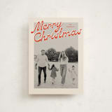 "Nostalgia" - Holiday Cards in Candy Cane by Ekko Studio - Front