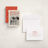 "Nostalgia" - Holiday Cards in Candy Cane by Ekko Studio - Assembled