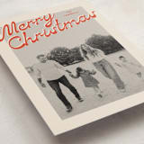 "Nostalgia" - Holiday Cards in Candy Cane by Ekko Studio - Detail