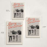 "Nostalgia" - Holiday Cards in Candy Cane by Ekko Studio - Formats Available