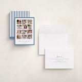 "Yearly checkerboard" - Holiday Cards in Blue Jay by Anupama - Assembled