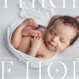 "A modern thrill of hope" - Holiday Cards in Starlight by Orasie - Detail
