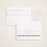 "Festive Block Print" - Holiday Cards in Caramel by Teju Reval - FREE Recipient Addressing