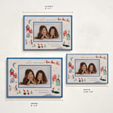 "North Pole Party" - Holiday Cards in Glacier by Julie Murray - Formats Available