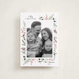 "Always Merry" - Holiday Cards in Candy Cane by Susan Moyal - Front