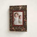 "Woodland Folk" - Holiday Cards in Chestnut by Elly - Folded Card