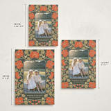 "Christmas Poppies" - Holiday Cards in Balsam by Tara Grangroth - Formats Available