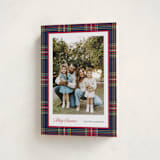 "Navy Baby" - Holiday Cards in Navy by Cindy Reynolds - Folded Card