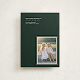 "Perfectly Framed" - Holiday Cards in Pine by Annie Clark - Front