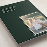 "Perfectly Framed" - Holiday Cards in Pine by Annie Clark - Detail