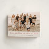 "Short on Time" - Holiday Cards in Eggnog by Erica Krystek - Folded Card