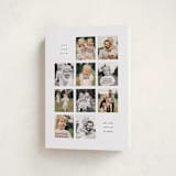 "Ten" - Holiday Cards in Coal by Up Up Creative - Folded Card