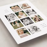 "Ten" - Holiday Cards in Coal by Up Up Creative - Detail