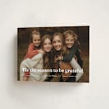 "Warmth" - Holiday Cards in Snow by Annie Clark - Folded Card