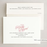 "Nailed It" - Holiday Cards in Snow by Laura Hamm - FREE Recipient Addressing