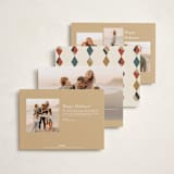 "paper craft" - Holiday Cards in Cinnamon by Sumak Studio - Back of Card Options