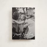 "Handwritten happy" - Holiday Cards in Penguin by Lea Delaveris - Front