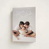 "Up Top" - Holiday Cards in Snow by Lauren Chism - Folded Card