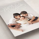 "Up Top" - Holiday Cards in Snow by Lauren Chism - Detail