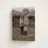 "Sophisticate" - Holiday Cards in Snow by Nicoletta Savod - Folded Card