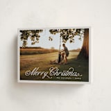 "Noelle" - Holiday Cards in Marshmallow by Pati Cascino - Folded Card