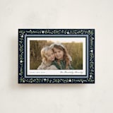 "Hollywick" - Holiday Cards in Deep Blue by Erin L. Wilson - Front