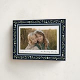 "Hollywick" - Holiday Cards in Deep Blue by Erin L. Wilson - Folded Card